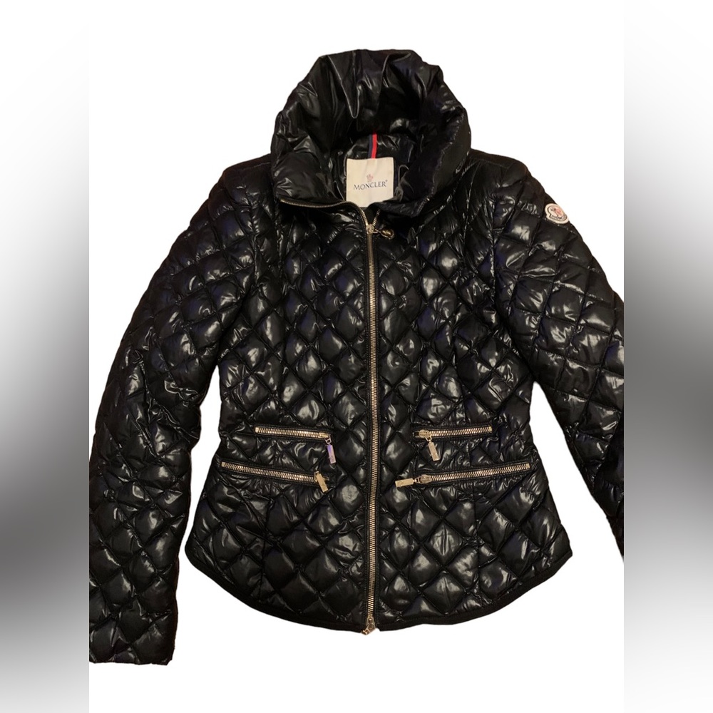 Moncler Black Quilted Jacket
